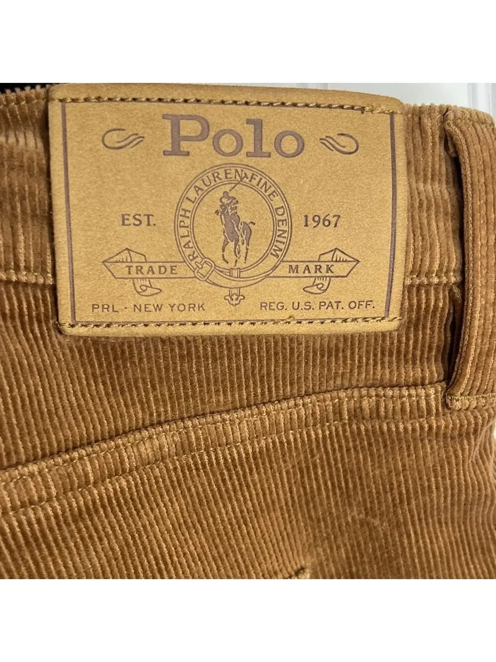 Polo by Ralph Lauren Men's Classic Fit Corduroy Trousers Size 42x25